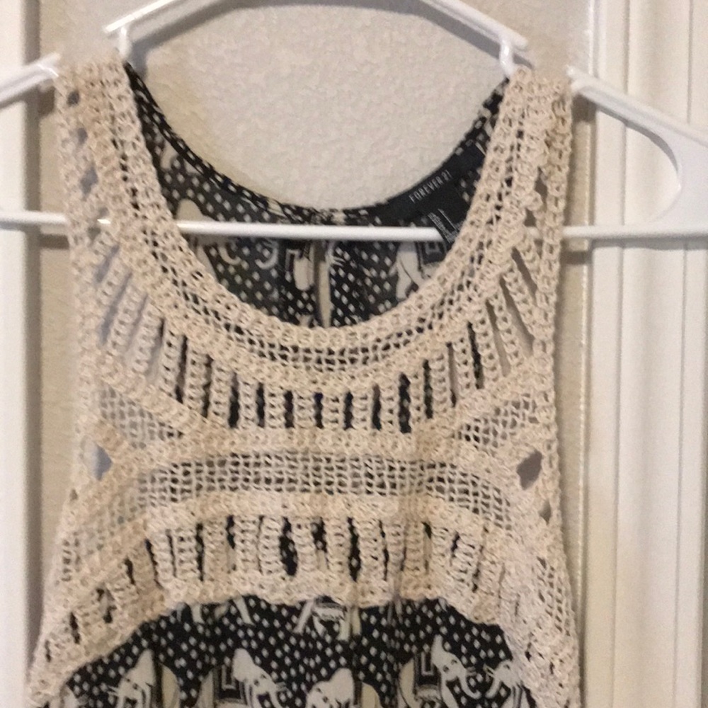 Rayon elephant print dress - Picture 5 of 5